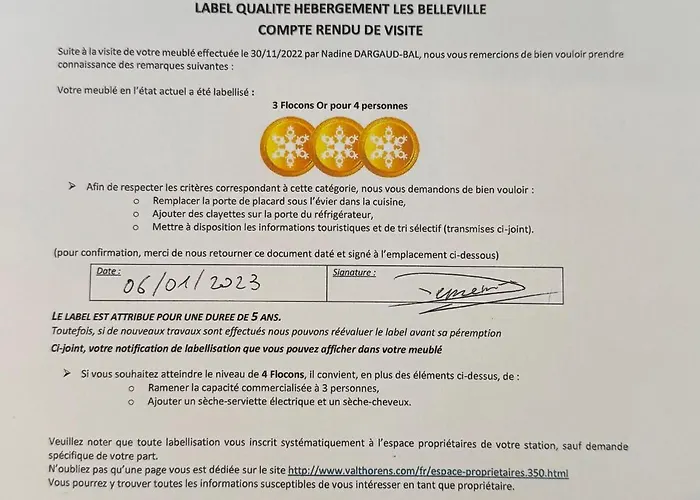 Appartement - 4 Pers, Linge & Menage Inclus Val Thorens